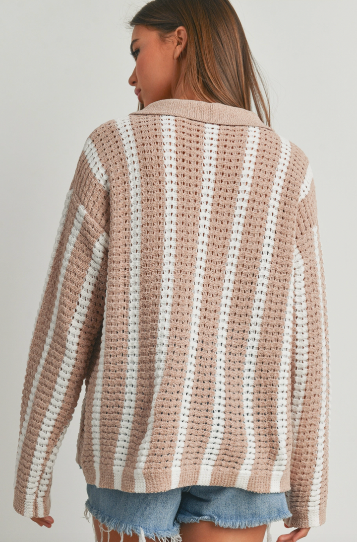Brigantine Button Sweater