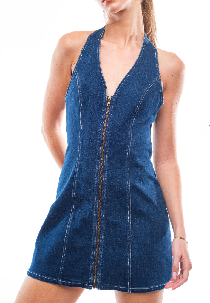 Indigo Denim Halter