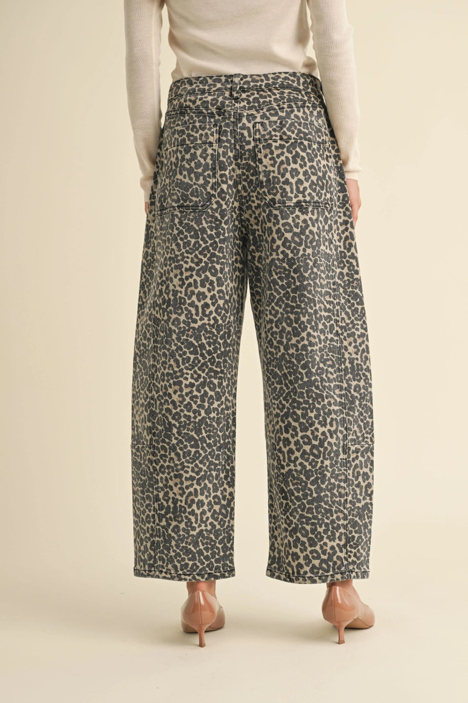 Leopard Denim